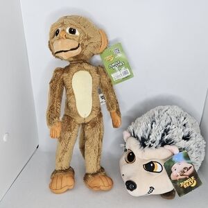 JUNGLE BEAT Lot Mr. Humph Munchie Angel Studios Stuffed Animal Stuffy NWT Plush.